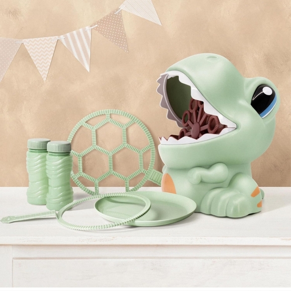 Dinosaur Bubble Machine for Kids - Picture 3 of 7